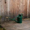 Ocelová zahradní konev Haws - 8,8l Green